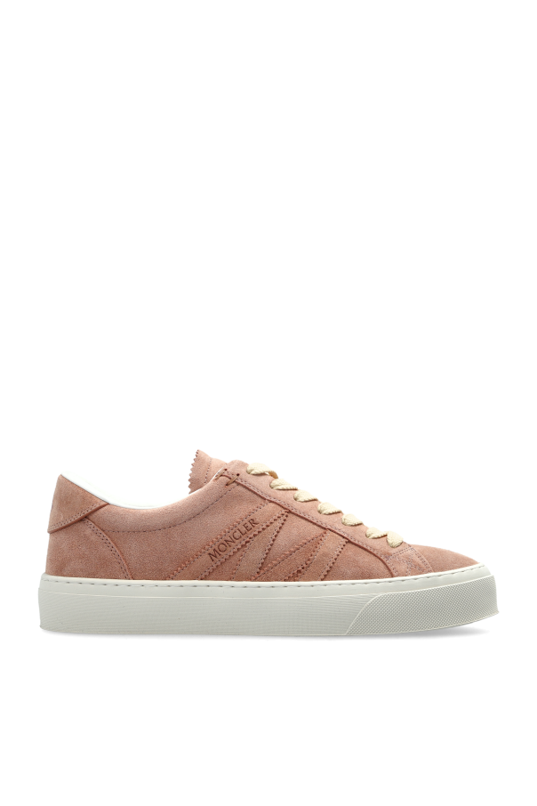 スニーカー MONCLER SS25 MONACO2 - Suede Sneakers (K109B4M00160 207) Moncler Monaco2 suede sneakers Moncler